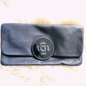 Ted Baker Black Leather Clutch